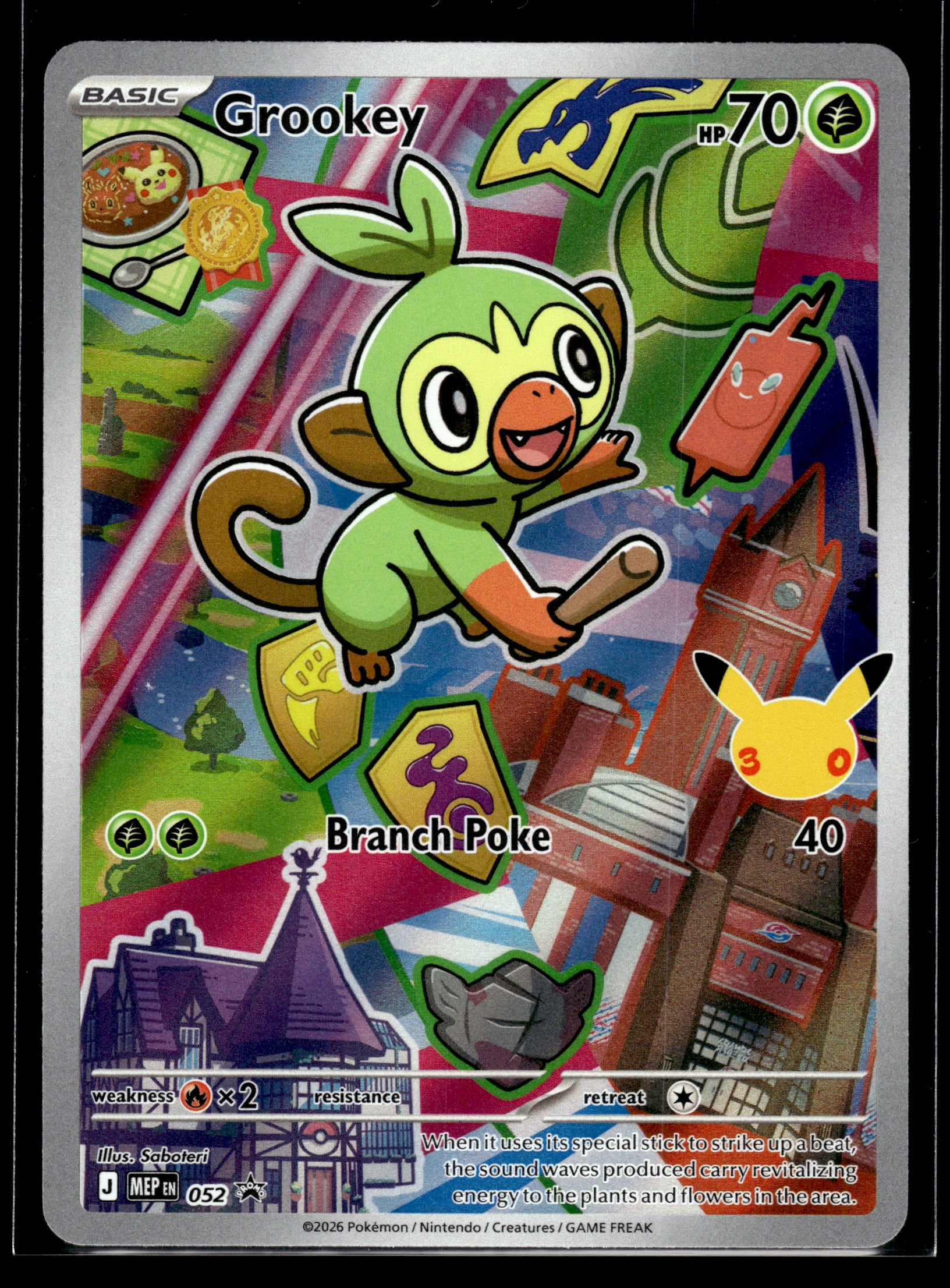 Grookey #052 ME: Mega Evolution Promo NM