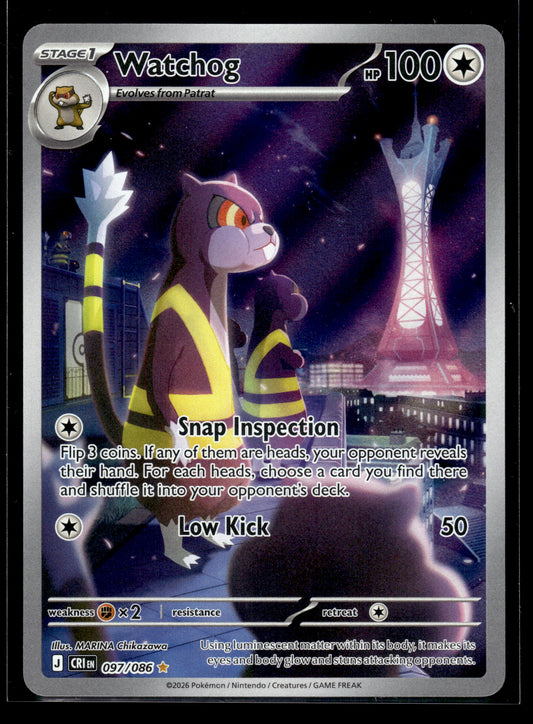 Watchog #097/086 Chaos Rising NM