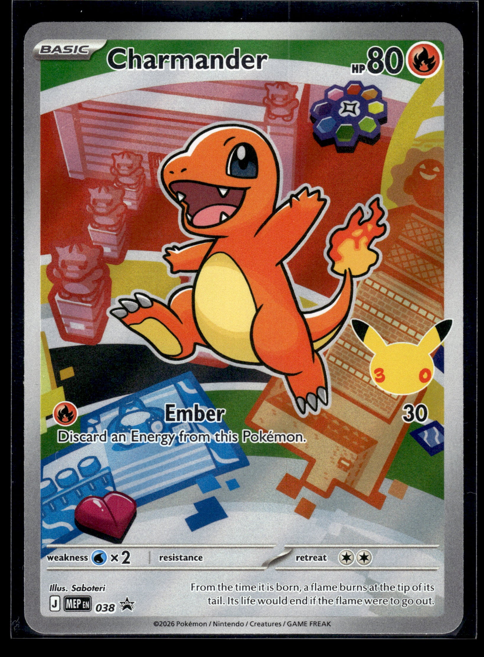 Charmander #038 Mega Evolution Promo LP