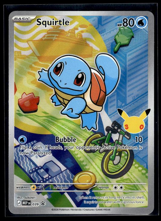 Squirtle #039 Mega Evolution Promo LP