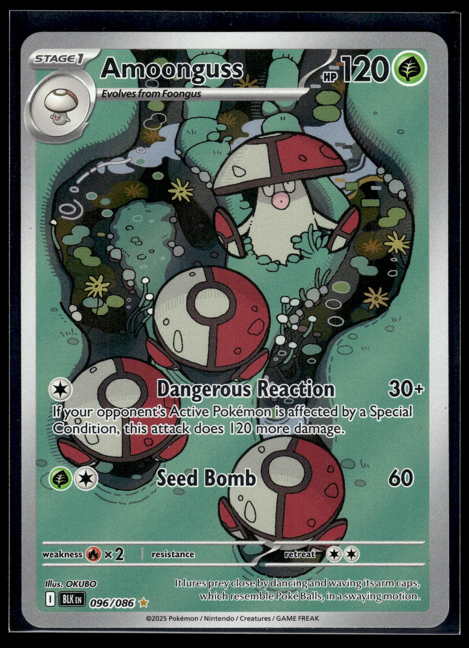 Amoonguss #096/086 Black Bolt VLP