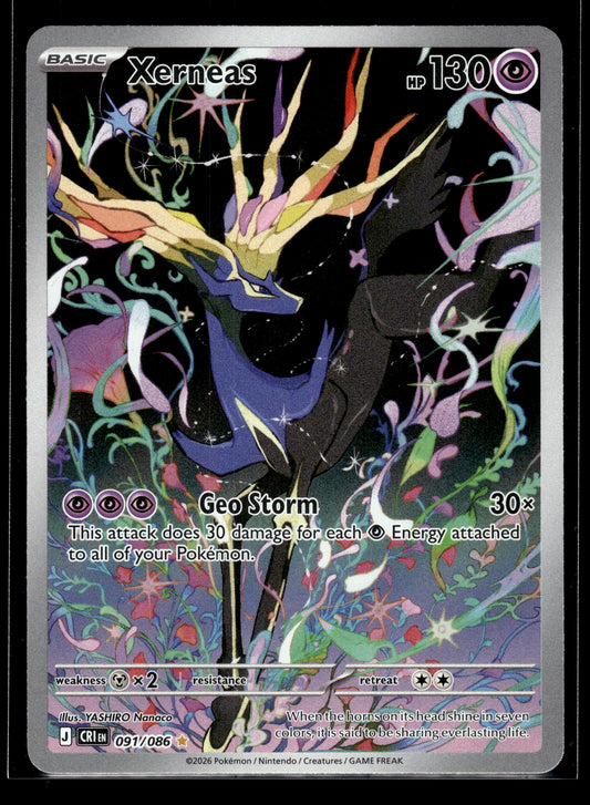 Xerneas #091/086 Chaos Rising VLP
