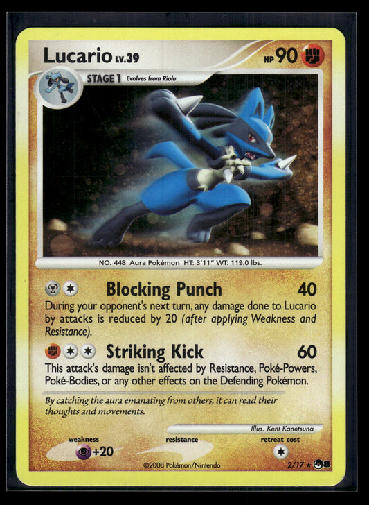 Lucario #002/017 POP Series 8 MP