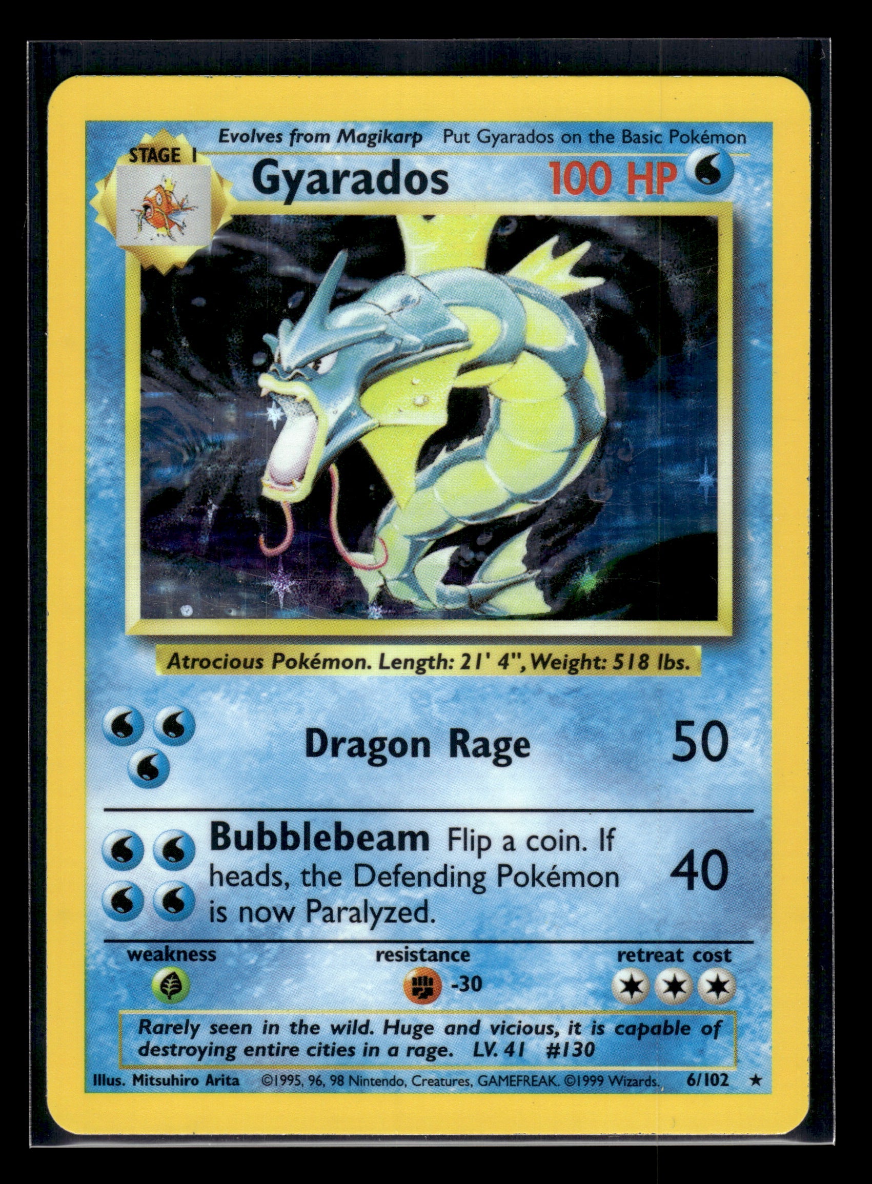 Gyarados #006/102 Base Set LP