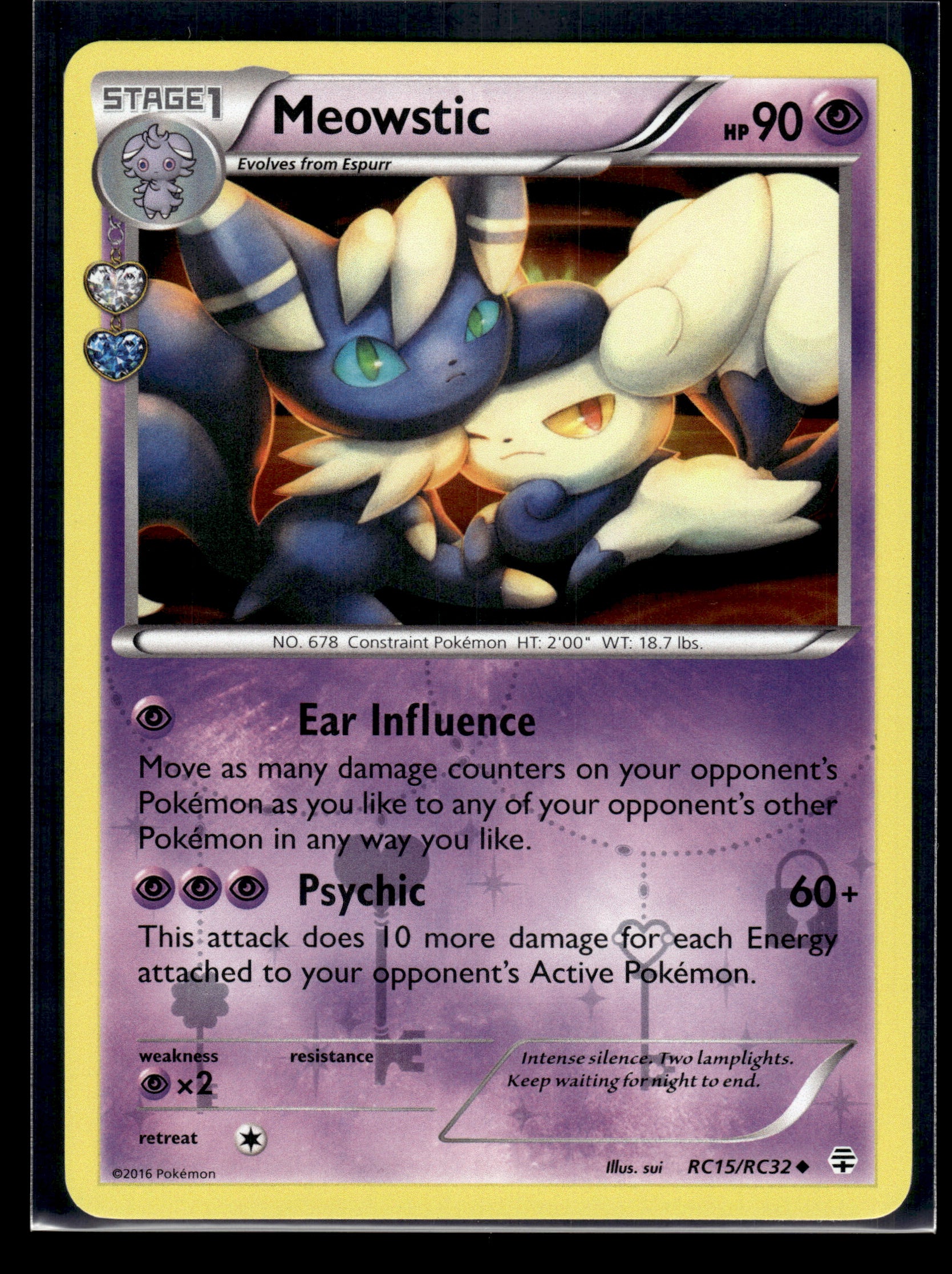 Meowstic #RC15/RC32 Generations: Radiant Collection LP