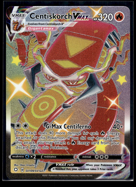 Centiskorch VMAX #SV109/SV122 Shining Fates: Shiny Vault VLP