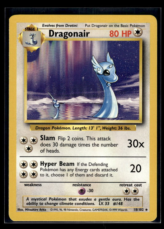 Dragonair #018/102 Base Set LP