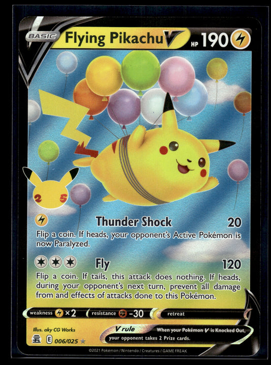 Flying Pikachu V #006/025 Celebrations VLP