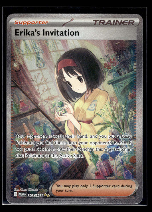 Erika's Invitation #203/165 Scarlet & Violet 151 LP