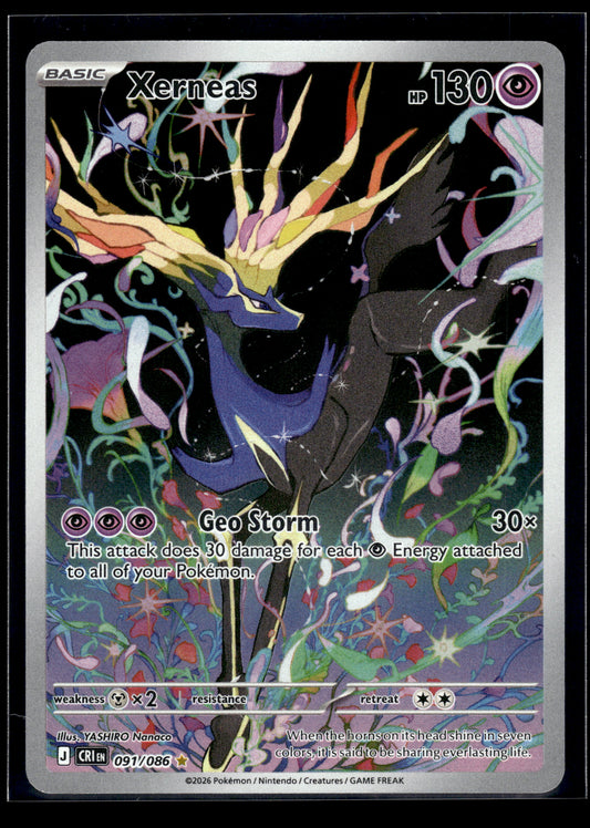 Xerneas #091/086 Chaos Rising VLP