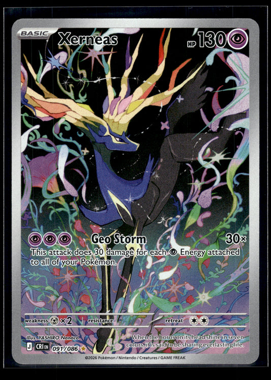 Xerneas #091/086 Chaos Rising VLP