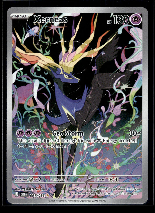 Xerneas #091/086 Chaos Rising VLP