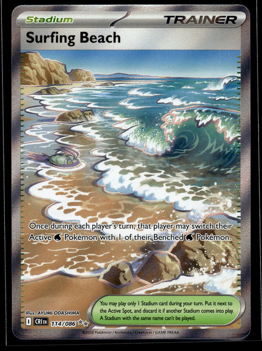 Surfing Beach #114/086 Chaos Rising LP