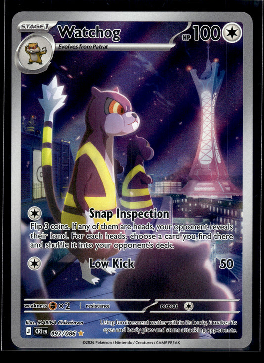Watchog #097/086 Chaos Rising NM