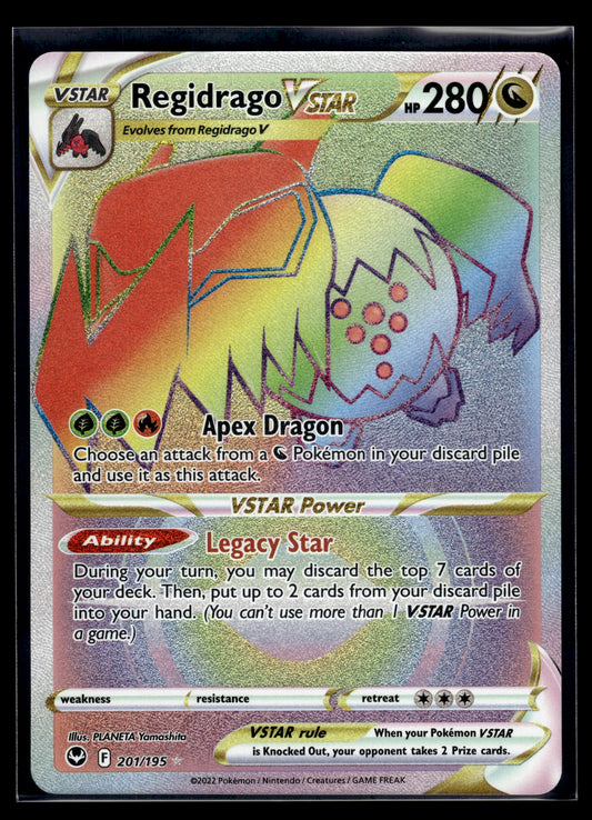 Regidrago VSTAR #201/195 Silver Tempest VLP