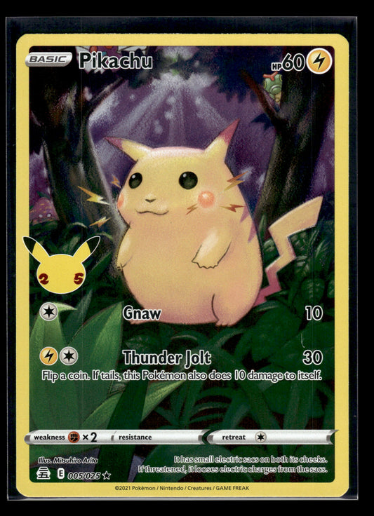 Pikachu #005/025 Celebrations LP