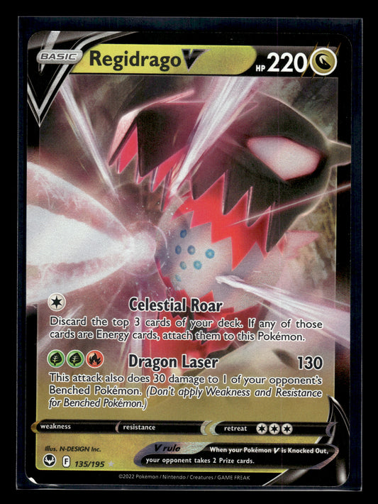 Regidrago V #135/195 Silver Tempest LP
