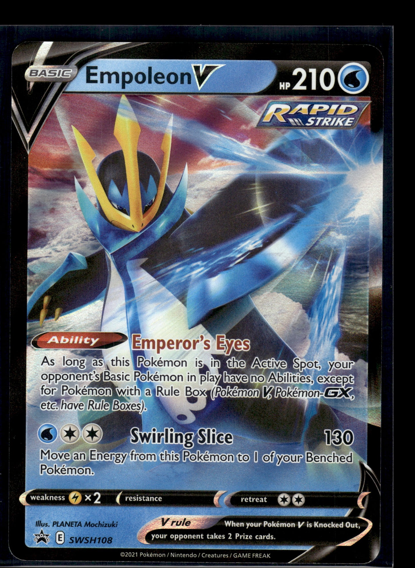 Empoleon V #SWSH108 Sword & Shield Promo LP