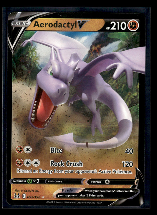 Aerodactyl V #092/196 Lost Origin LP
