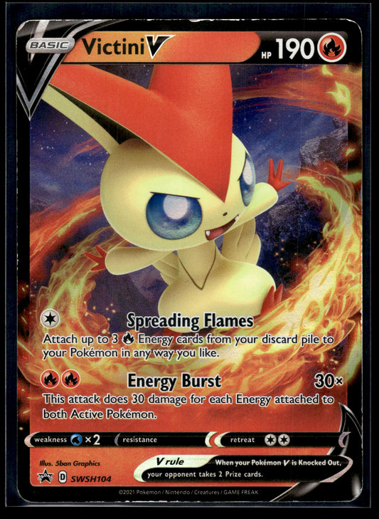 Victini V #SWSH104 Sword & Shield Promo MP