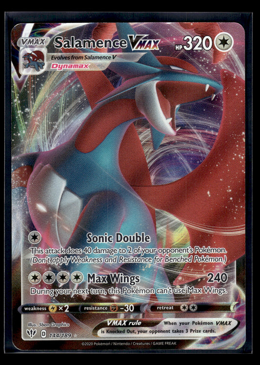 Salamence VMAX #144/189 Darkness Ablaze LP