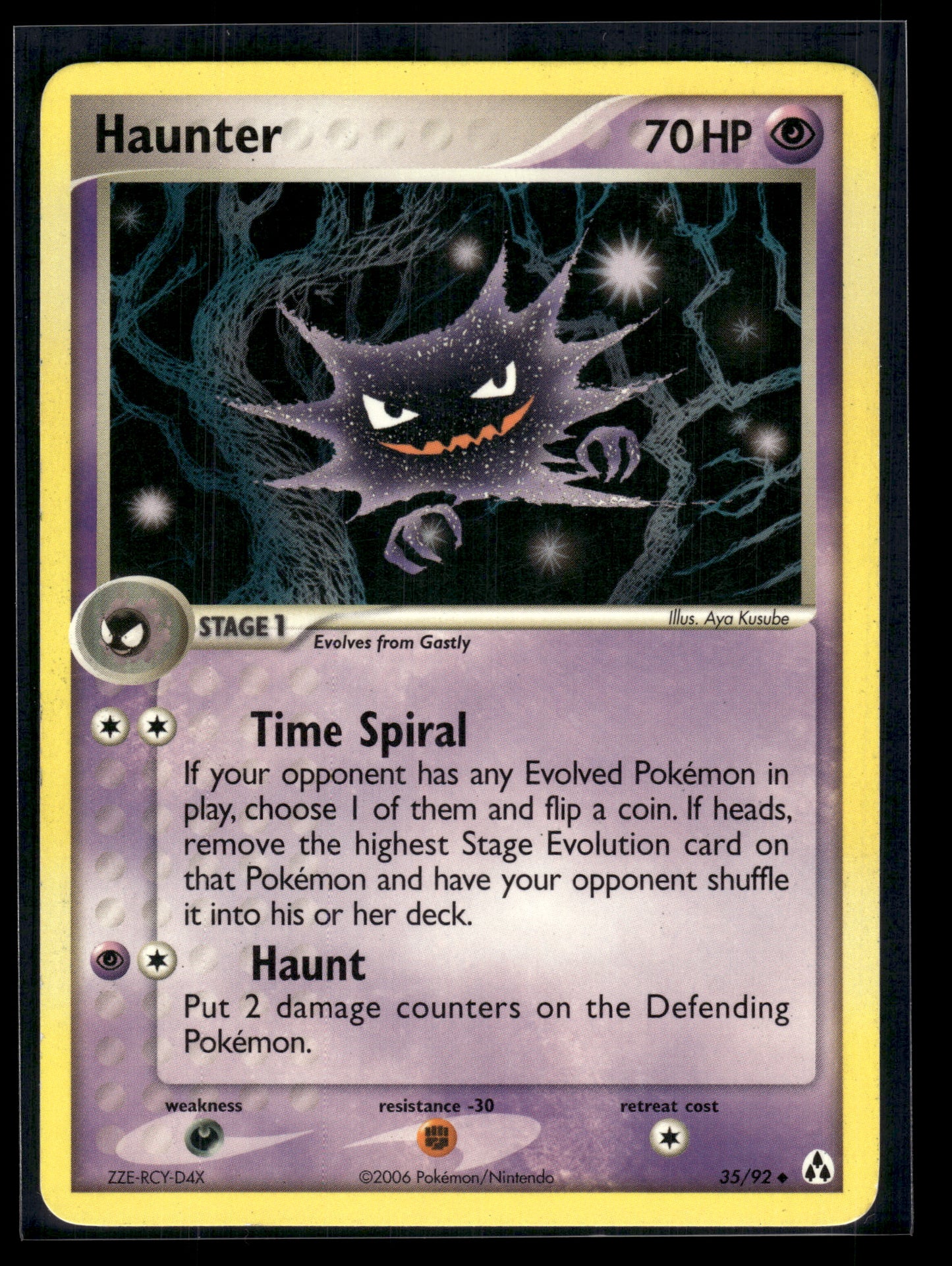 Haunter #35/92 Legend Maker LP
