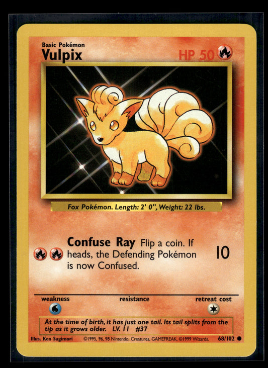 Vulpix #068/102 Base Set LP