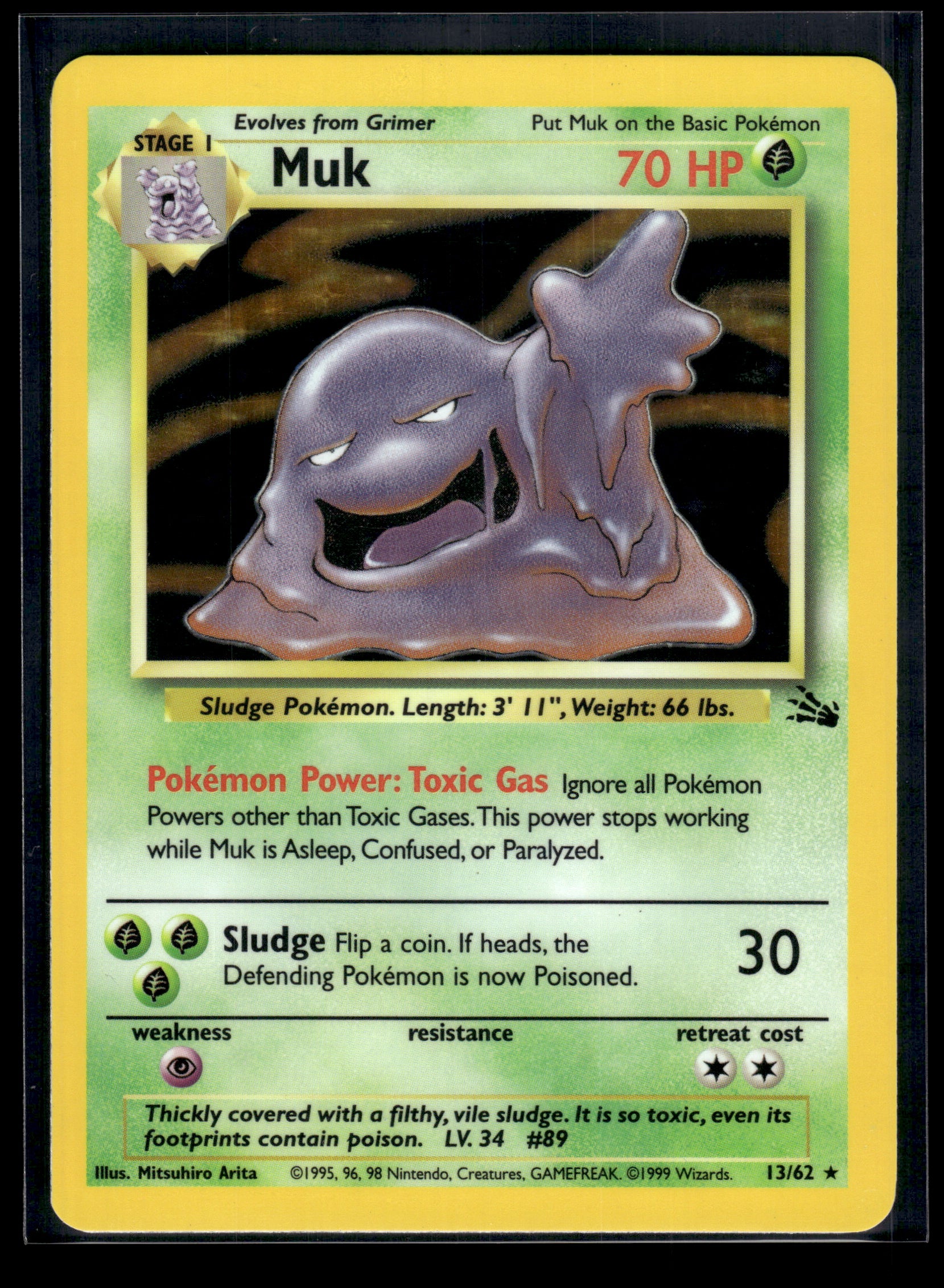 Muk #13/62 Fossil LP