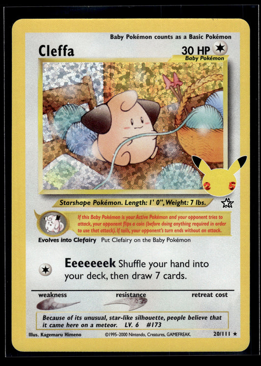 Cleffa #20/111 Celebrations: Classic Collection VLP