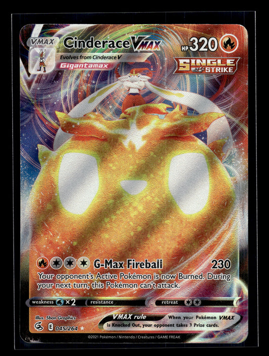 Cinderace VMAX #045/264 Fusion Strike MP