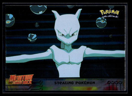 Stealing Pokémon #27 1999 Topps Pokemon the First Movie MP