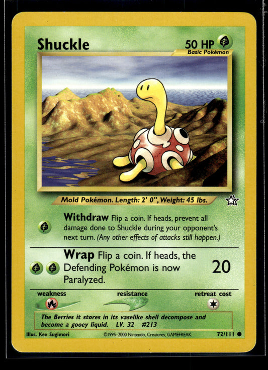 Shuckle #072/111 Neo Genesis LP