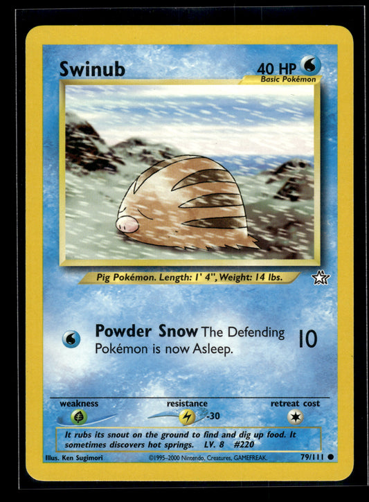 Swinub #079/111 Neo Genesis LP