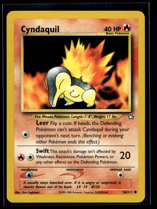 Cyndaquil #056/111 Neo Genesis LP