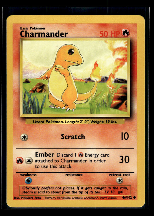 Charmander #046/102 Base Set LP