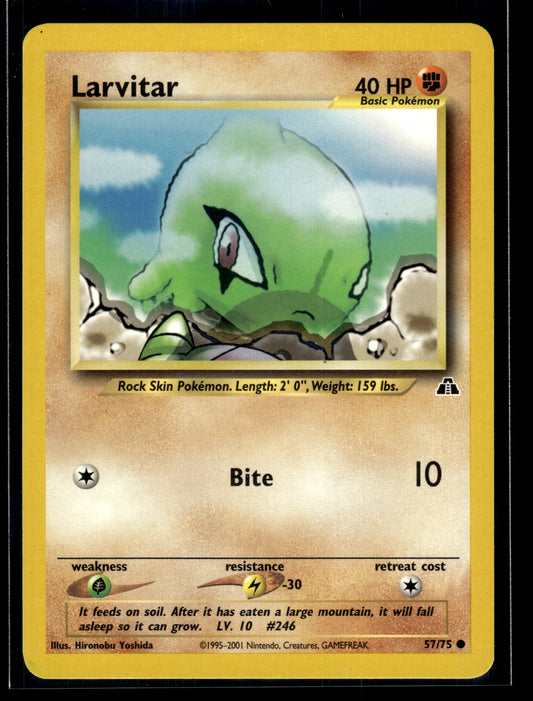 Larvitar #57/75 Neo Discovery LP