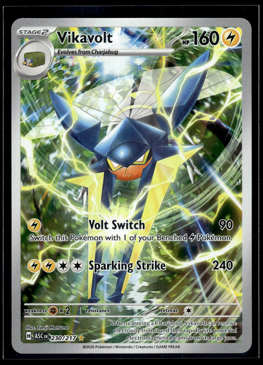 Vikavolt #230/217 Ascended Heroes NM