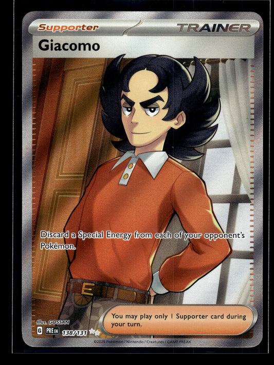 Giacomo #138/131 Prismatic Evolutions VLP