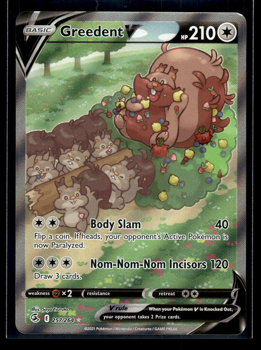 Greedent V #257/264 Fusion Strike VLP
