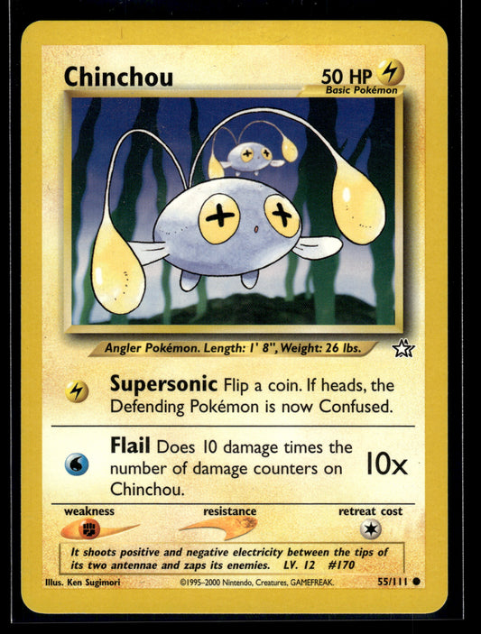 Chinchou #055/111 Neo Genesis LP