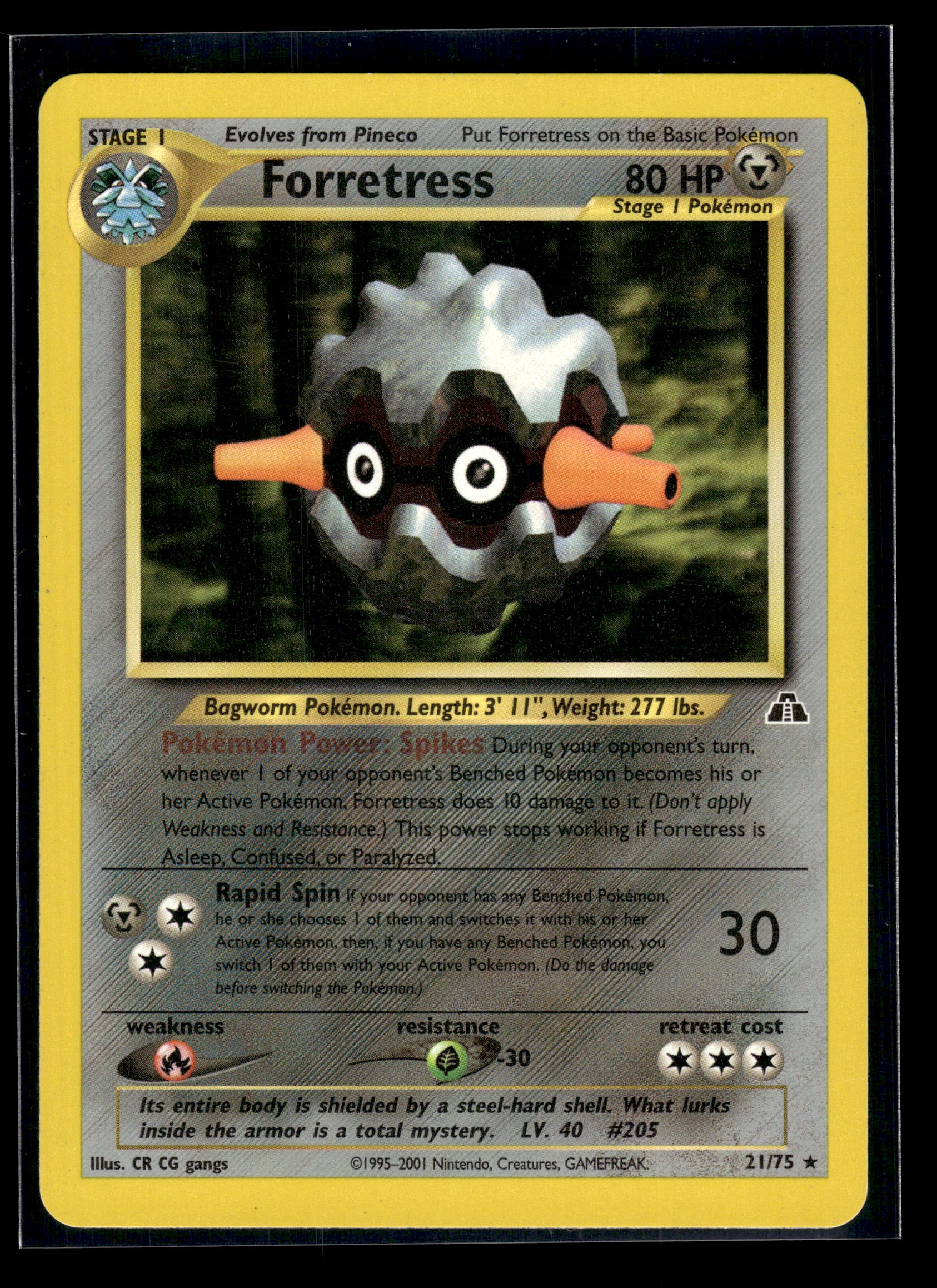 Forretress #21/75 Neo Discovery LP