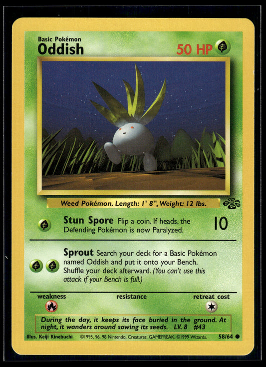 Oddish #58/64 Jungle LP