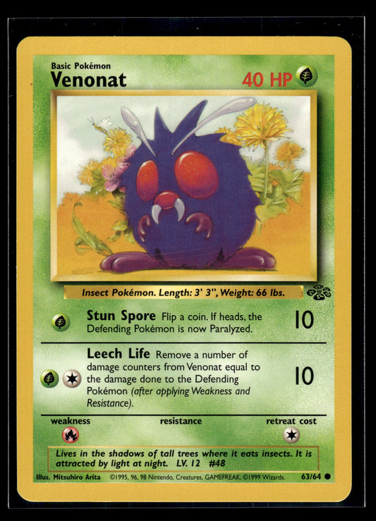 Venonat #63/64 Jungle LP