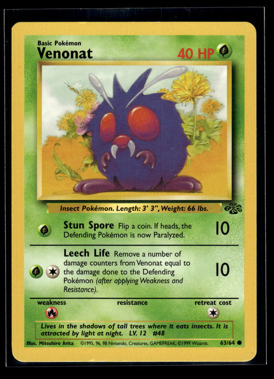 Venonat #63/64 Jungle LP
