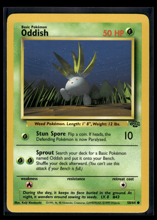 Oddish #58/64 Jungle LP