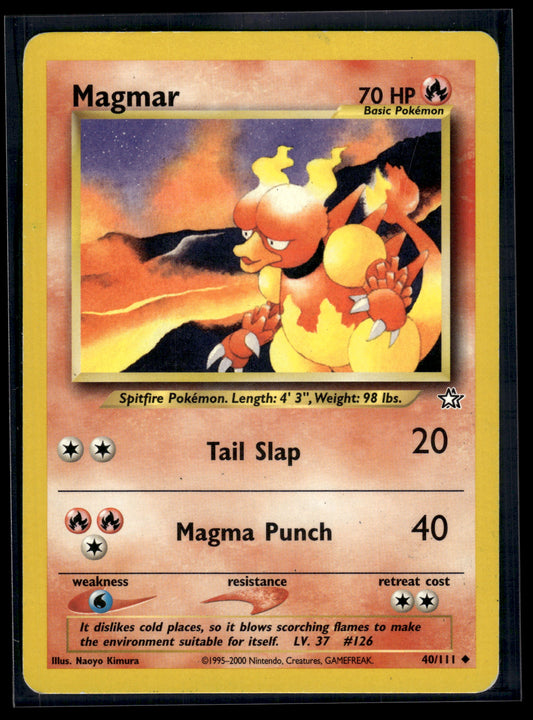 Magmar #040/111 Neo Genesis MP