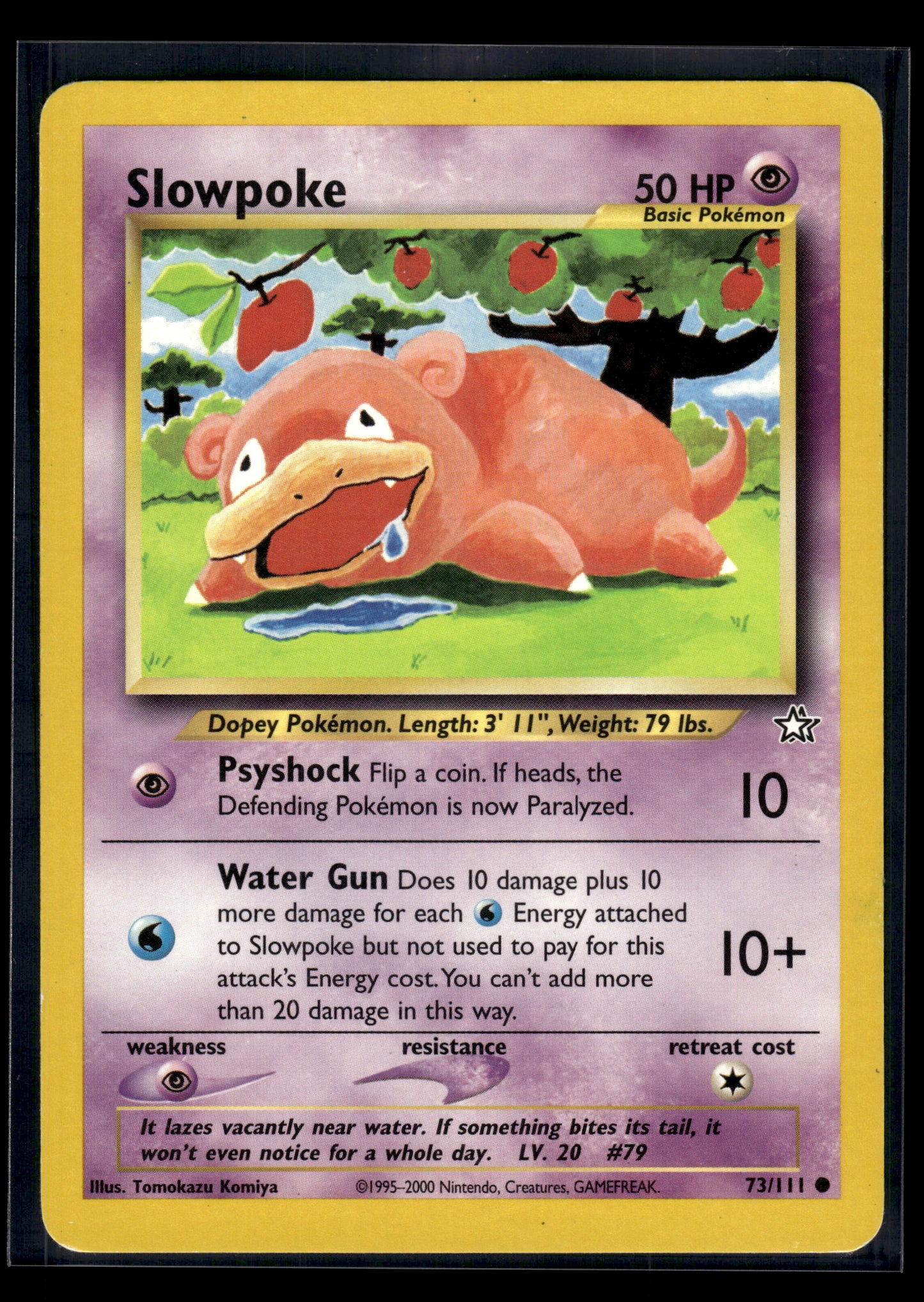 Slowpoke #073/111 Neo Genesis MP