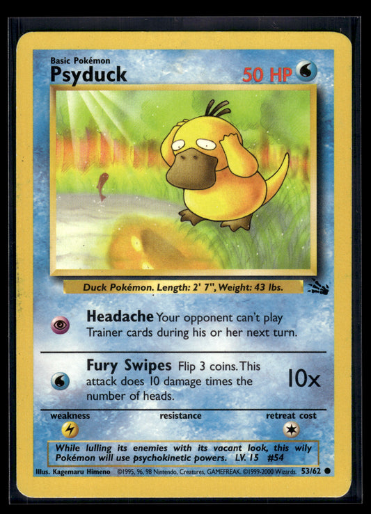 Psyduck #53/62 Fossil MP