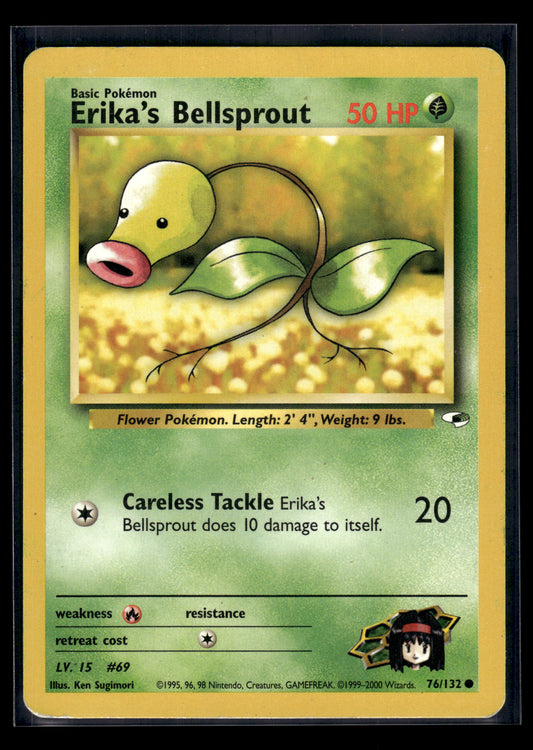 Erika's Bellsprout #076/132 Gym Heroes MP