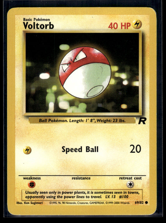 Voltorb #69/82 Team Rocket MP